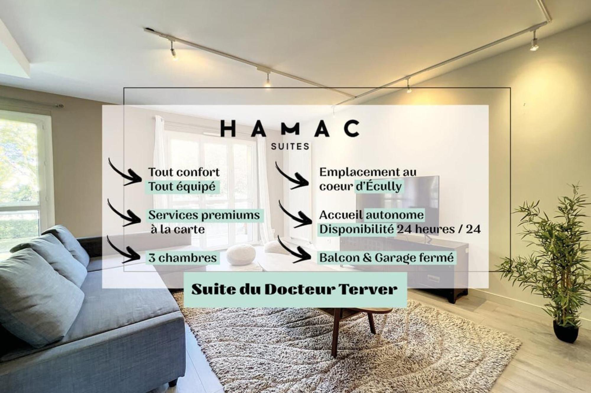 Hamac Suites - Docteur Terver - 6 People Écully Buitenkant foto